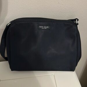 Kate Spade Nylon Black Shoulder Bag Purse "Claire"
